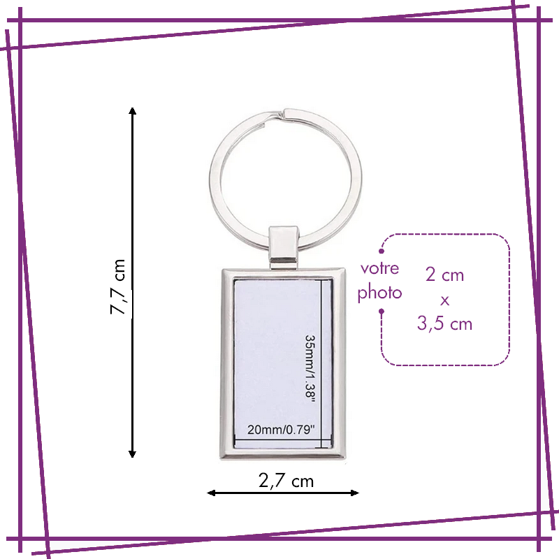 PORTE-CLÉS MÉTALIQUES