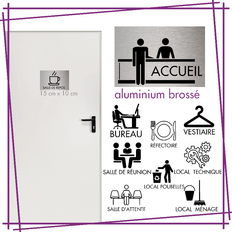 PLAQUE SIGNALÉTIQUE "OFFICE"