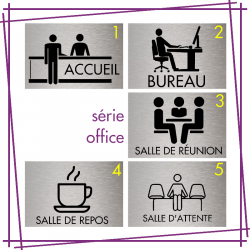 PLAQUE SIGNALÉTIQUE "OFFICE"