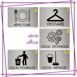 PLAQUE SIGNALÉTIQUE "OFFICE"