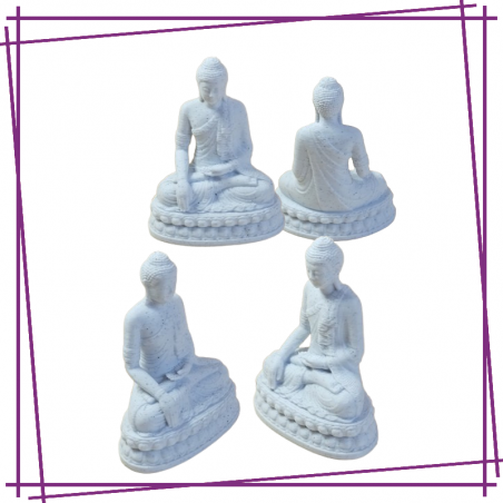 FIGURINE BOUDDHA MARBRE